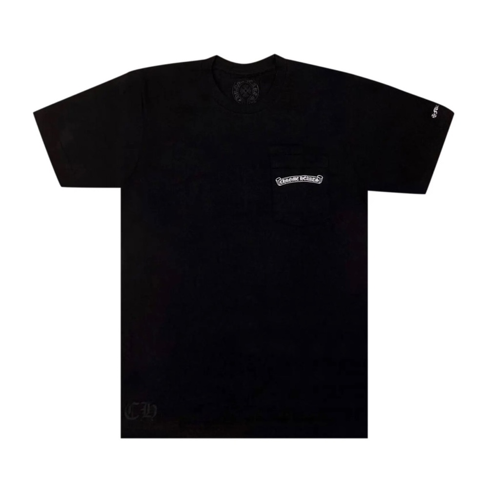 Chrome hearts, authentic, small , black /white